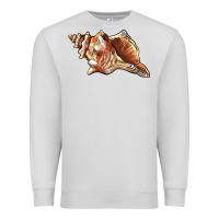 Dove Grey sea   shell Premium Sweatshirt - BarkalooDesign