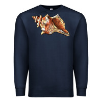 Navy sea   shell Premium Sweatshirt - BarkalooDesign
