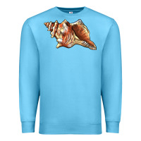 Ocean Blue sea   shell Premium Sweatshirt - BarkalooDesign