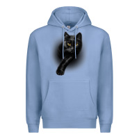 Colony Blue Black Cat Yellow EyesCats Tee Shirt Gifts Premium Hoodie - trangStudio