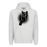 Dove Grey Black Cat Yellow EyesCats Tee Shirt Gifts Premium Hoodie - trangStudio
