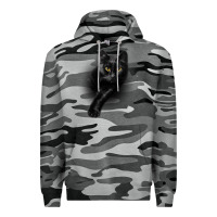 Slate Camo Black Cat Yellow EyesCats Tee Shirt Gifts Premium Hoodie - trangStudio