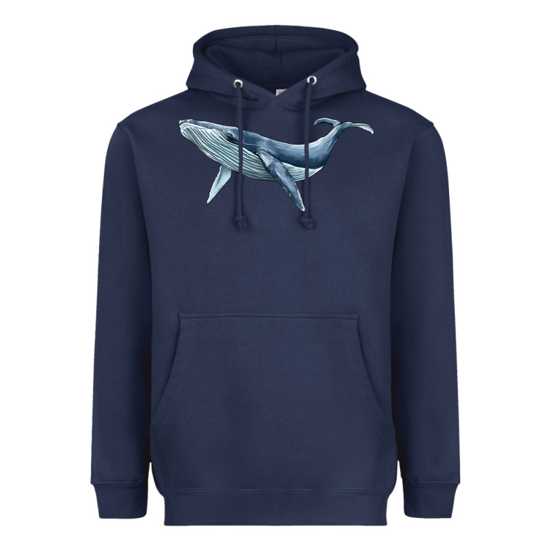 Humpback Whale Heavyweight Hoodie by BarkalooDesign | Teevron