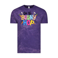 Cloud Purple do the bunny hop easter Vintage Tee - CowGirlArtShop