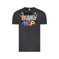 Vintage Black do the bunny hop easter Vintage Tee - CowGirlArtShop