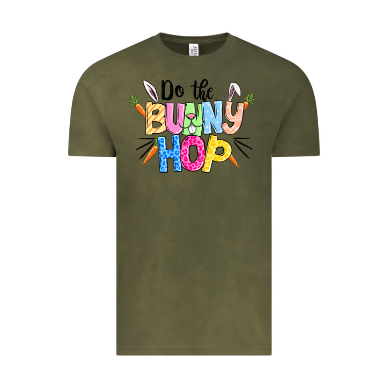 Do The Bunny Hop Easter Vintage Tee by CowGirlArtShop | Teevron