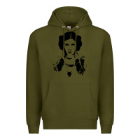Army Green vintage leia Premium Hoodie - trangStudio