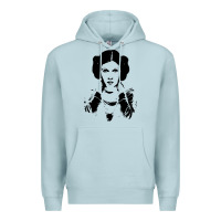 Blue Mist vintage leia Premium Hoodie - trangStudio