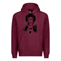 Burgundy vintage leia Premium Hoodie - trangStudio