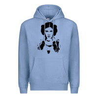 Colony Blue vintage leia Premium Hoodie - trangStudio