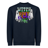 Navy witch dont kill my vibe Heavyweight Sweatshirt - SublimationCraftShop