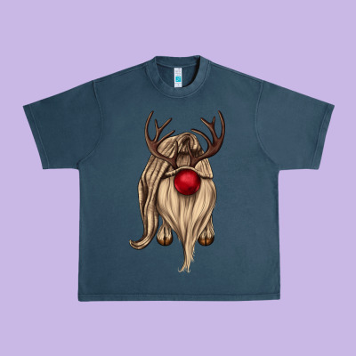 Deer Gnome Urban Heavy Tee Designed By Cowgirlartshop