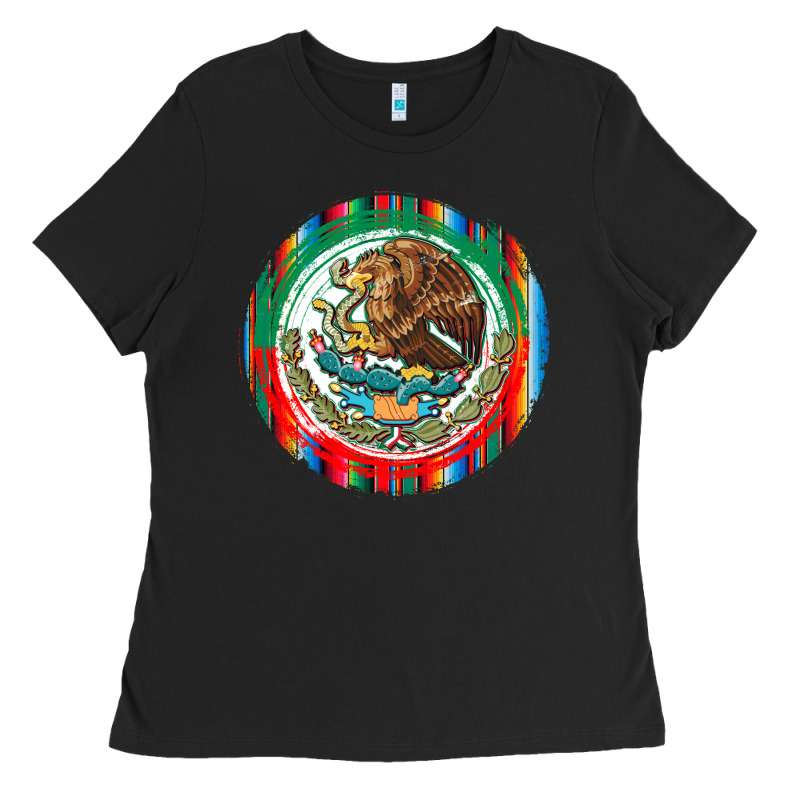 Mexico Coat Of Arms Ladies Tee by texasbilliewilder | Teevron