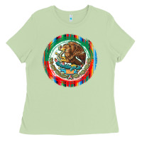 Matcha Mexico Coat of Arms Ladies Tee - texasbilliewilder