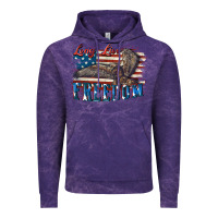 Cloud Purple Long live freedom 4th of july Vintage Hoodie - CowGirlArtShop