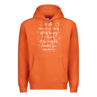 Carrot edgar allan poe literary gift, annabel lee quote gothic poet t shirt Premium Hoodie - trangStudio