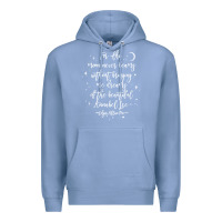 Colony Blue edgar allan poe literary gift, annabel lee quote gothic poet t shirt Premium Hoodie - trangStudio