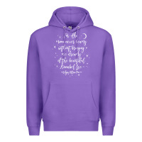 Edgar Allan Poe Literary Gift, Annabel Lee Quote Gothic Poet T Shirt Premium Hoodie | Teevron