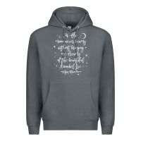 Rock edgar allan poe literary gift, annabel lee quote gothic poet t shirt Premium Hoodie - trangStudio