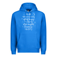 True Royal edgar allan poe literary gift, annabel lee quote gothic poet t shirt Premium Hoodie - trangStudio