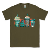 Army Green turquoise junkie coffee cups Classic Tee - Jasminsmagicworld