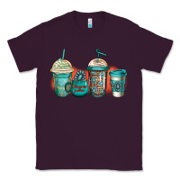 Plum turquoise junkie coffee cups Classic Tee - Jasminsmagicworld