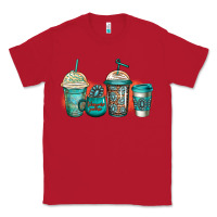 Red turquoise junkie coffee cups Classic Tee - Jasminsmagicworld