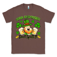 Chestnut drink responsibly dont spill it Classic Tee - Artiststas
