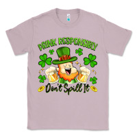 Lilac drink responsibly dont spill it Classic Tee - Artiststas