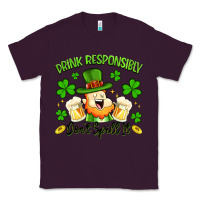 Plum drink responsibly dont spill it Classic Tee - Artiststas