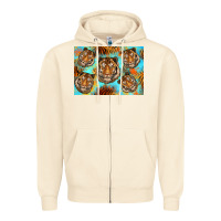 Sandshell Tiger Zipper Hoodie - Artiststas
