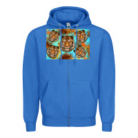 True Royal Tiger Zipper Hoodie - Artiststas