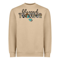 Mushroom blessed teacher Heavyweight Sweatshirt - CowhideDigitalArt