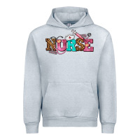 Heather Grey nurse with nurse element Urban Hoodie - AdoDesignShop