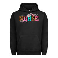 Pigment Black nurse with nurse element Urban Hoodie - AdoDesignShop