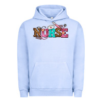 Pigment Grape Ice nurse with nurse element Urban Hoodie - AdoDesignShop