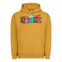 Pigment Peanut Butter nurse with nurse element Urban Hoodie - AdoDesignShop