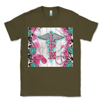 Army Green lpn Classic Tee - TumblerDesignByShophia
