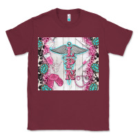Burgundy lpn Classic Tee - TumblerDesignByShophia