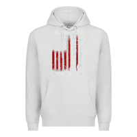 Dove Grey That_s What I Do I Fix Stuff And I Know Things American Flag Premium Hoodie - trangStudio