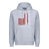 Heather Grey That_s What I Do I Fix Stuff And I Know Things American Flag Premium Hoodie - trangStudio