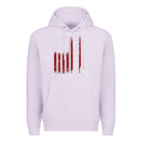 Lilac That_s What I Do I Fix Stuff And I Know Things American Flag Premium Hoodie - trangStudio