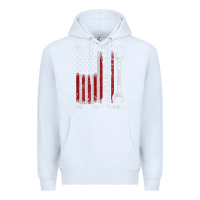White That_s What I Do I Fix Stuff And I Know Things American Flag Premium Hoodie - trangStudio