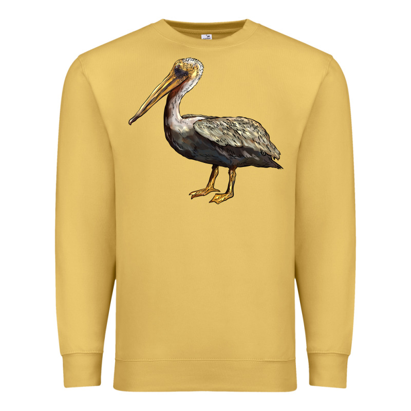 Louisiana State Bird Pelican Premium Sweatshirt by BarkalooDesign | Teevron