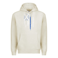 Oatmeal Heather Scottish American Flag Combo Scotland USA Saltire Gift Premium Hoodie - trangStudio