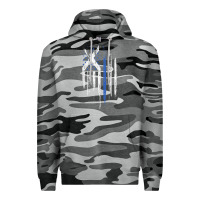 Slate Camo Scottish American Flag Combo Scotland USA Saltire Gift Premium Hoodie - trangStudio