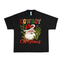Black cowboy christmas western cactus Urban Heavy Tee - CowGirlArtShop