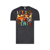 Vintage Black lets eat Vintage Tee - CowGirlArtShop