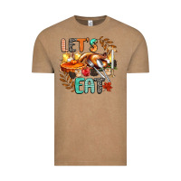 Vintage Coffee lets eat Vintage Tee - CowGirlArtShop