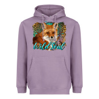 Lavender wild soul fox with dream catcher Heavyweight Hoodie - BarkalooDesign